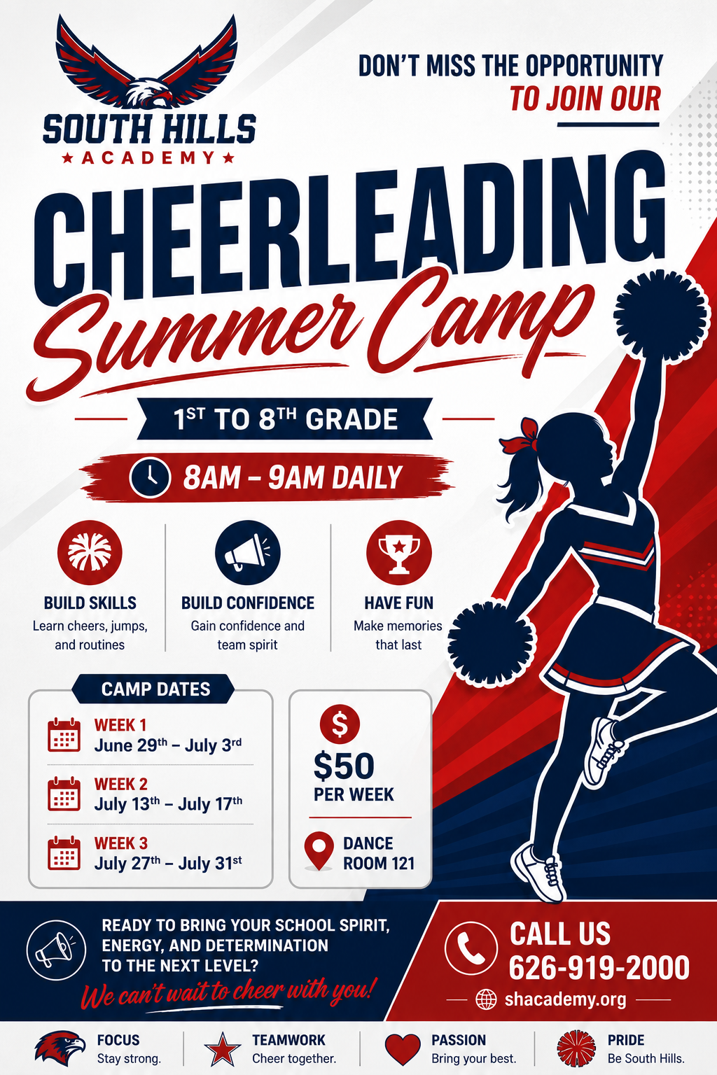 Cheerleading Summer Camp 2026