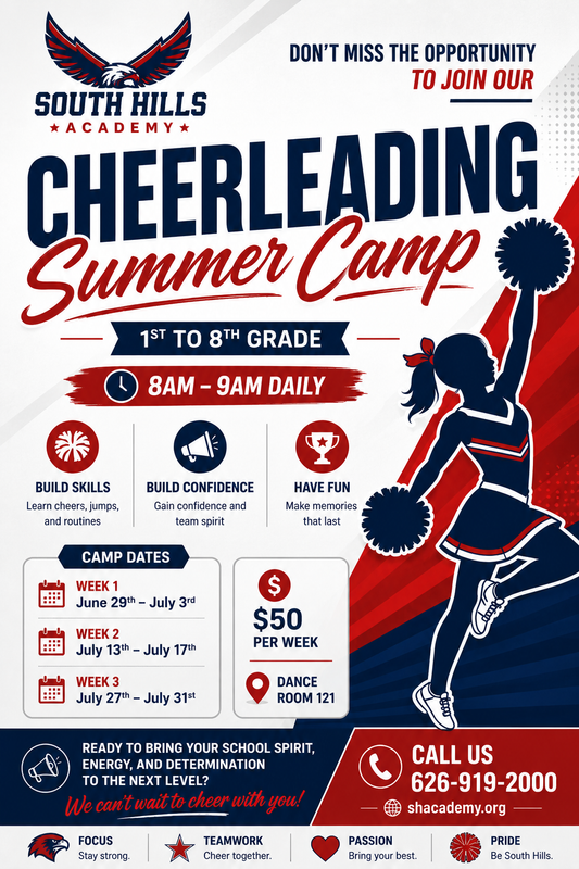 Cheerleading Summer Camp 2026